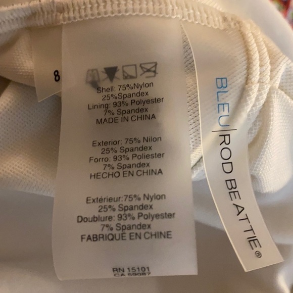 BLEU Rod Beattie Skin Games Lace Down Swimsuit - Picture 9 of 9